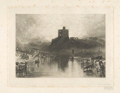 Castillo de Norham, en el río Tweed de Charles Turner