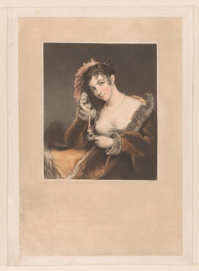 Portret de Emily St. Clare Emily (título en el objeto) de Charles Turner