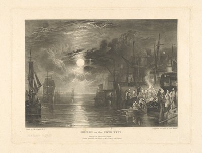 Escudos en el río Tyne de Charles Turner