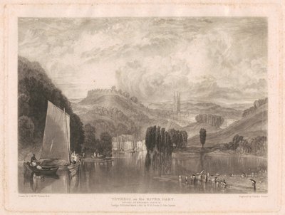 Totnes, a orillas del río Dart de Charles Turner
