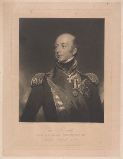 Vicealmirante Sir Edward Codrington, GCB de Charles Turner