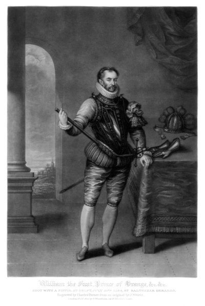 Guillermo I, Príncipe de Orange de Charles Turner