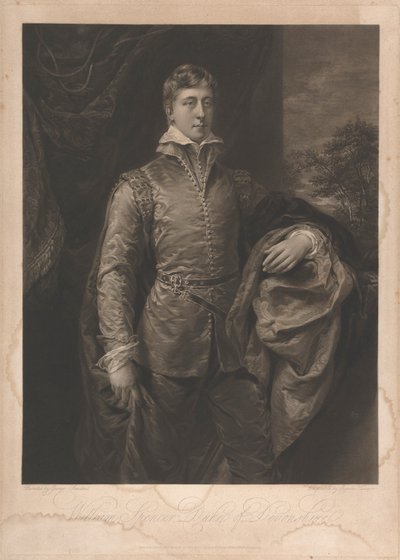 William Spencer, Duque de Devonshire de Charles Turner