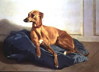 Estudio de un sabueso de Charles Verlat
