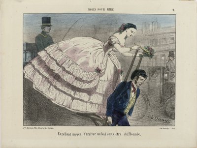 Excelente medio de llegar. De Modes pour rire de Charles Vernier