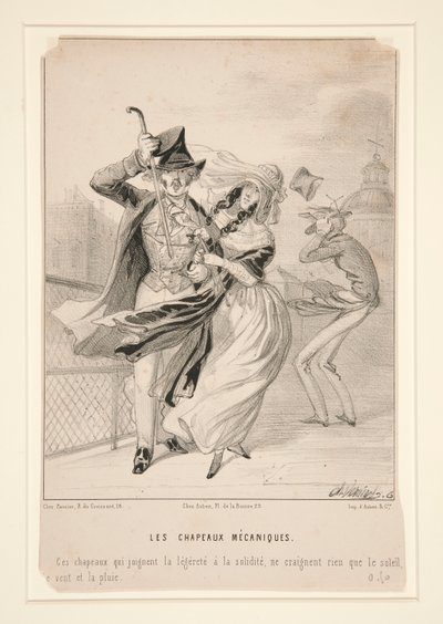 Sombreros mecánicos de Charles Vernier