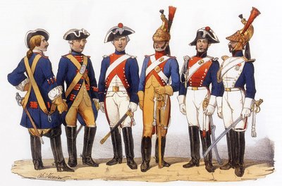 Uniformes del ejército francés: Fuerzas Especiales de la Ciudad de París de Charles Vernier