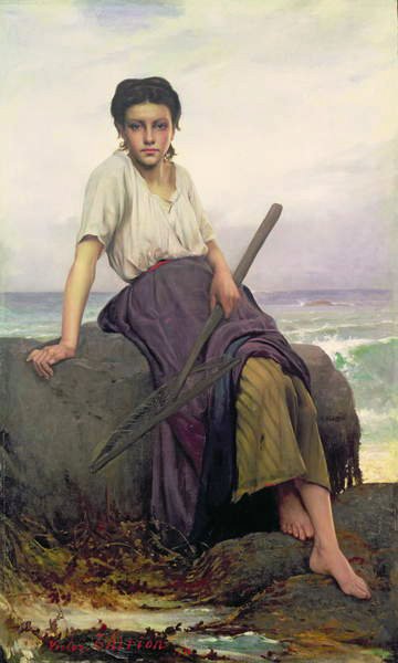 Fishergirl de Charles Victor Thirion