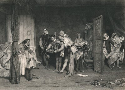 Christopher Sly La fierecilla domada, c1870 de Charles W. Sharpe