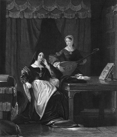 Reina Catalina, consorte de Enrique VIII de Inglaterra de Charles W. Sharpe