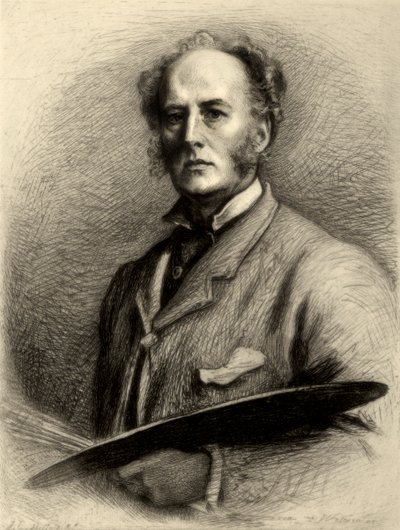 John Everett Millais, artista británico, c1880-1882 de Charles Waltner