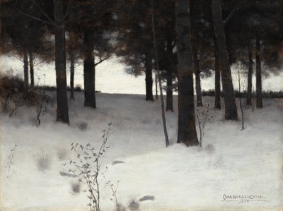 Bosques en Invierno de Charles Warren Eaton