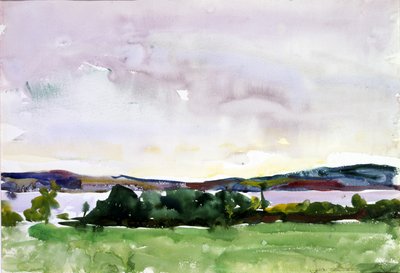 Lago de New Hampshire--Raymond, 1927 de Charles Webster Hawthorne