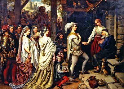 El Matrimonio de Giselda de Charles West Cope