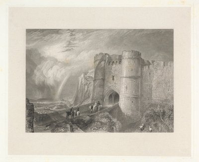 Castillo de Carisbrook, Isla de Wight de Charles Westwood