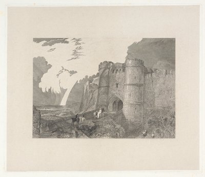Castillo de Carisbrook, Isla de Wight de Charles Westwood
