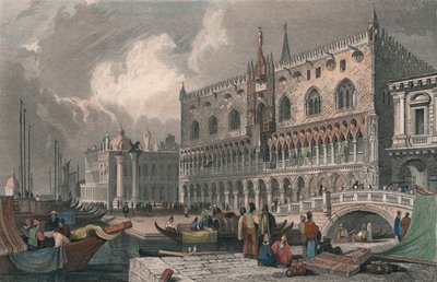 El Gran Canal y el Palacio Ducal, Venecia de Charles Westwood