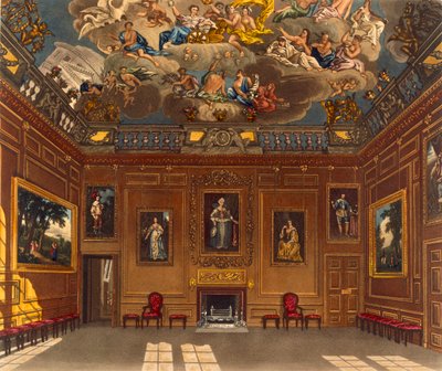 La Cámara de Audiencia de la Reina, Castillo de Windsor, de 