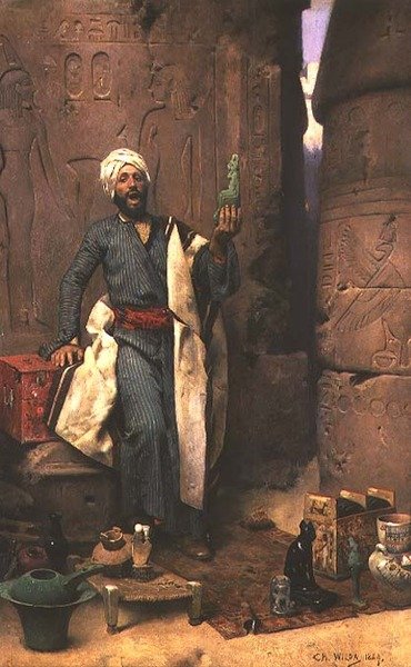 El Vendedor de Antigüedades de Charles Wilda