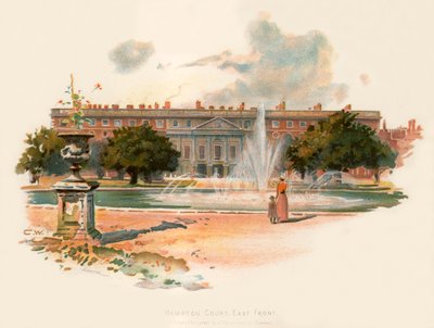 Hampton Court, fachada este de Charles Wilkinson
