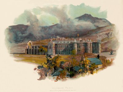 Palacio de Holyrood de Charles Wilkinson