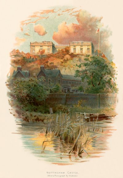 Castillo de Nottingham de Charles Wilkinson