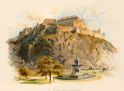 El Castillo de Edimburgo de Charles Wilkinson