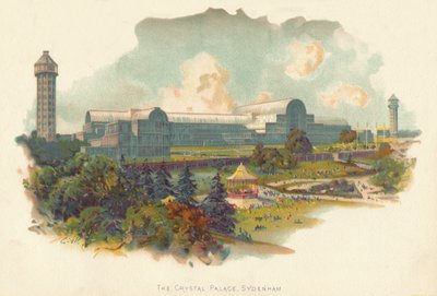 El Palacio de Cristal, Sydenham, c1890 de Charles Wilkinson