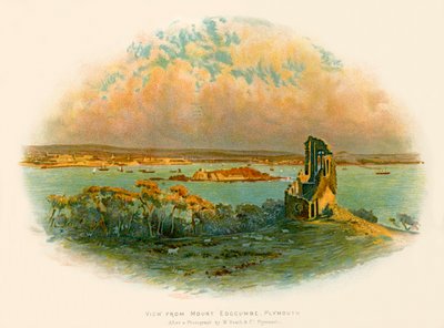 Vista desde Mount Edgcumbe Plymouth de Charles Wilkinson