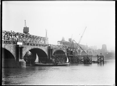 Demolición del Puente de Waterloo, Londres de Charles William Prickett