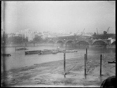 Demolición del puente de Waterloo, Ciudad de Westminster, Autoridad del Gran Londres, 1936 de Charles William Prickett