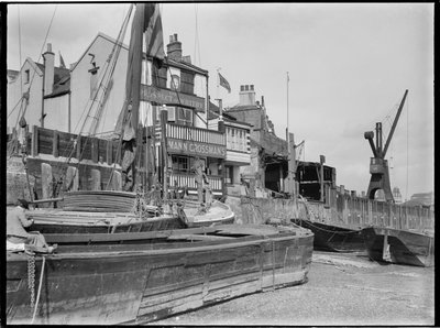 Prospect of Whitby, Wapping Wall, Wapping, Tower Hamlets, Greater London Authority, 1930s de Charles William Prickett
