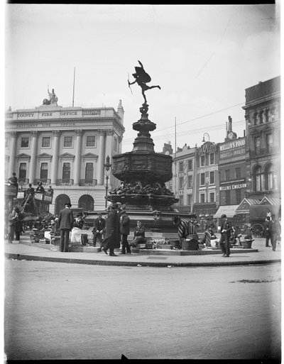 Fuente Memorial Shaftesbury, Piccadilly Circus, Ciudad de Westminster, Londres, 1895-1905 de Charles William Prickett