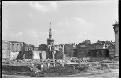 Iglesia de St Mary-le-Bow, Cheapside, Ciudad y Condado de la Ciudad de Londres, GLA, 1941 - 1945 de Charles William Prickett