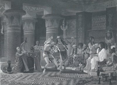 Pasatiempo en el Antiguo Egipto, 1876 de Charles William Sharpe