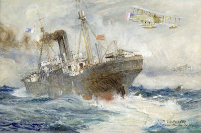 Enfrentando al enemigo de Charles William Wyllie