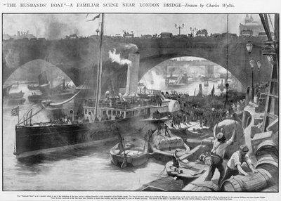 El barco del esposo de Charles William Wyllie