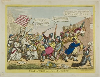 Carlo el Grande, huyendo con las Indias Orientales de Charles Williams