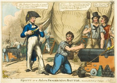 Equidad, o la oración de un marinero antes de la batalla de Charles Williams
