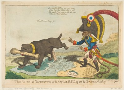 El hueso de la discordia o el Bulldog inglés y el mono corso de Charles Williams