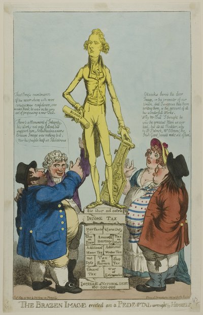 La imagen de bronce erigida sobre un pedestal forjado por él mismo de Charles Williams