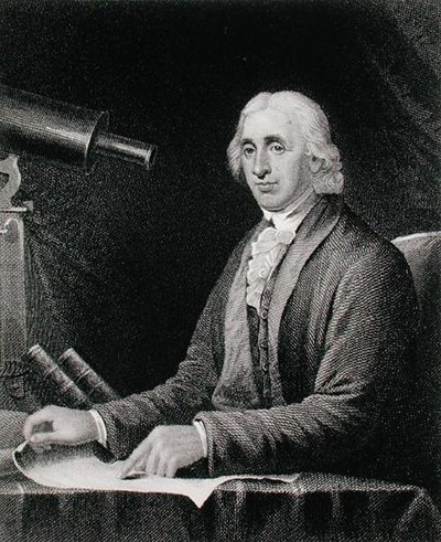 Retrato de David Rittenhouse, grabado por James Barton Longacre de Charles Willson (after) Peale