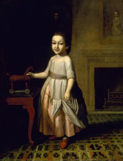 Niño con caballo de juguete de Charles Willson Peale