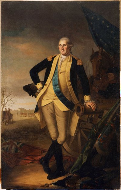 George Washington después de la batalla de Princeton de Charles Willson Peale