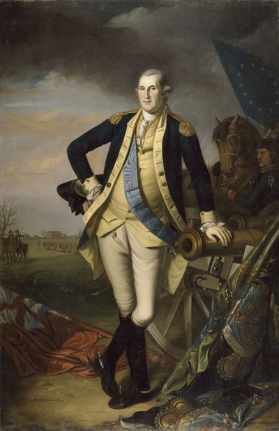 George Washington después de la Batalla de Princeton el 3 de enero de 1777 de Charles Willson Peale