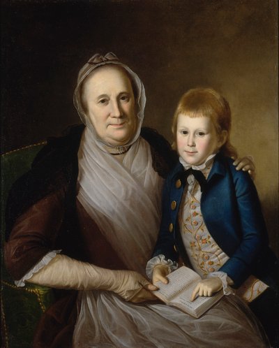 Sra. de James Smith y nieto de Charles Willson Peale
