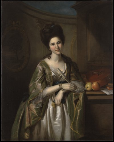 Sra. Walter Stewart, 1782 de Charles Willson Peale