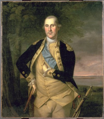 Retrato de George Washington de Charles Willson Peale