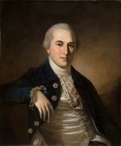 Retrato de Robert Hazlehurst 1782 (Óleo sobre lienzo) de Charles Willson Peale