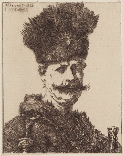 Retrato de un Hombre de Charles Yardley Turner